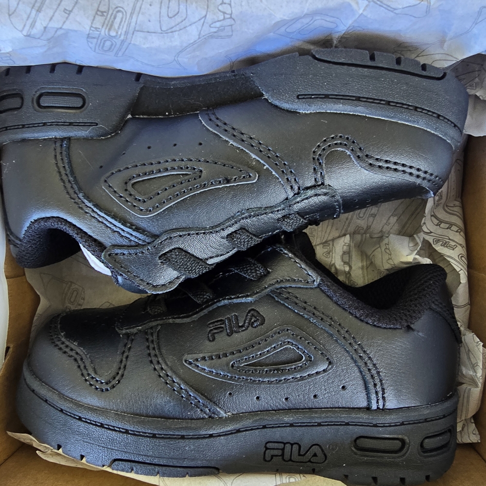 Fila Kids Black Sneakers